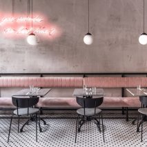 Interiors of Grind, Greenwich, designed by Biasol
