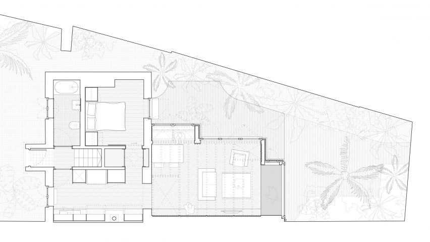 House in a Palm Garden by TAKA