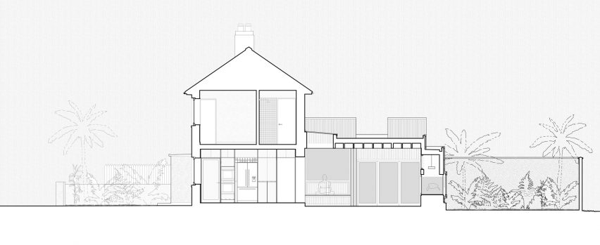 House in a Palm Garden by TAKA