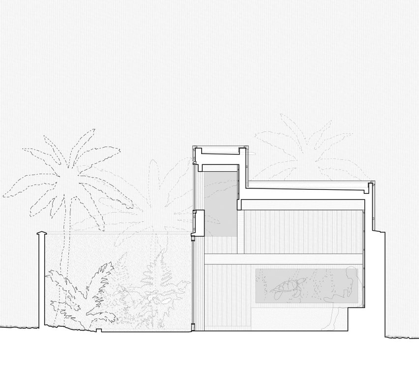 House in a Palm Garden by TAKA