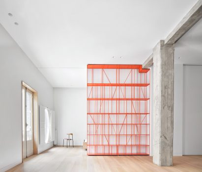 Interiors of Casa P82, designed by Lucas y Hernández-Gil