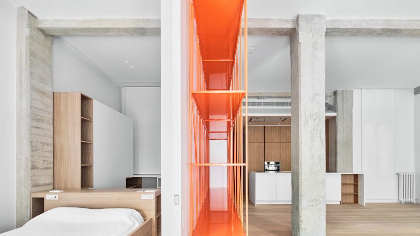 Interiors of Casa P82, designed by Lucas y Hernández-Gil