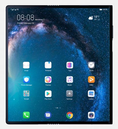 Huawei unveils Mate X foldable smartphone