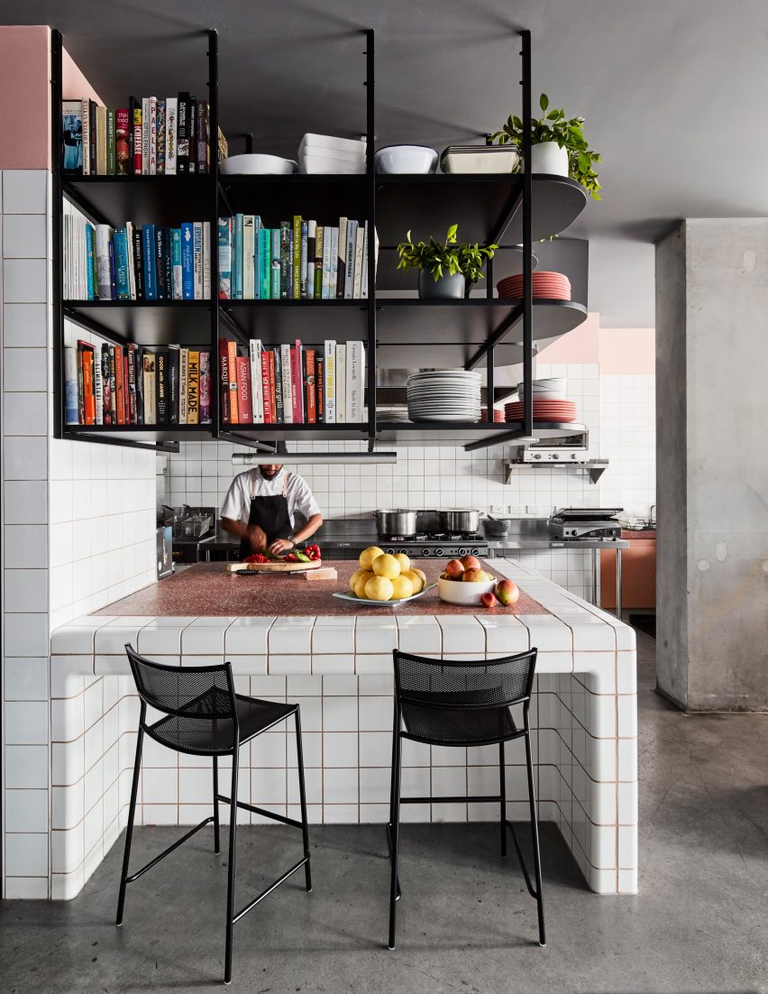 Interiors of Hunter & Co Deli in Melbourne, designed by Mim Design