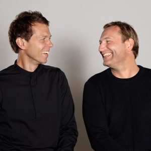 Portrait of Dezeen Awards judges Jaspar Jansen and Jeroen Dellensen of i29