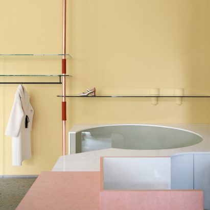 Imarika store in Milan, designed by Marcante-Testa