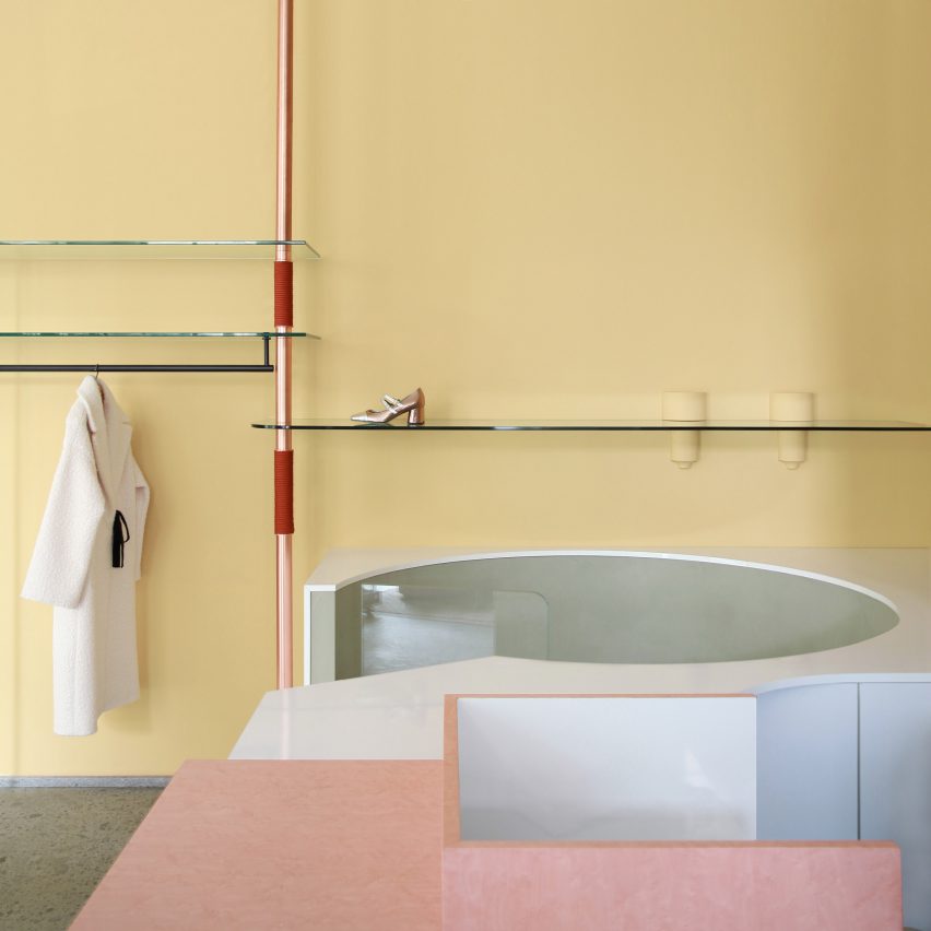 Imarika store in Milan, designed by Marcante-Testa
