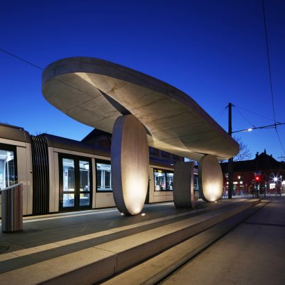 Kehl Tram Stop by J Mayer H