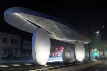Kehl Tram Stop by J Mayer H