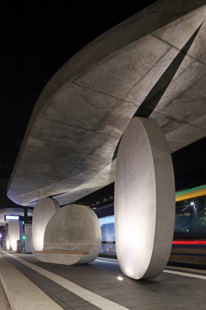 Kehl Tram Stop by J Mayer H