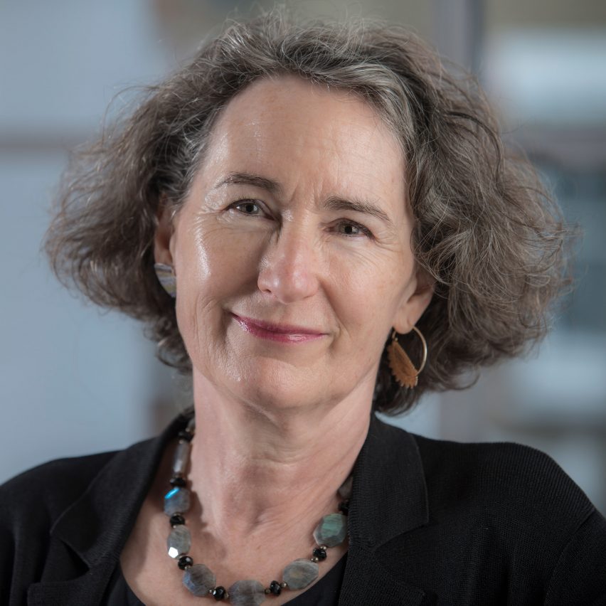 Portrait of British architect Julia Barfield