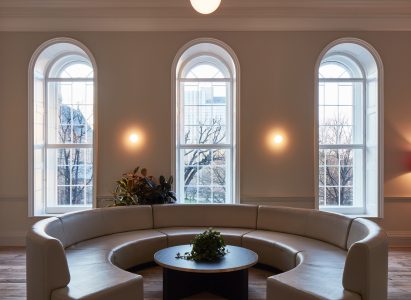 Interiors of Kindred co-working space, designed by Studioshaw
