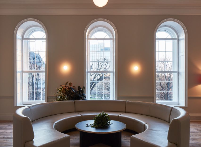 Interiors of Kindred co-working space, designed by Studioshaw