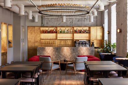 Interiors of Kindred co-working space, designed by Studioshaw