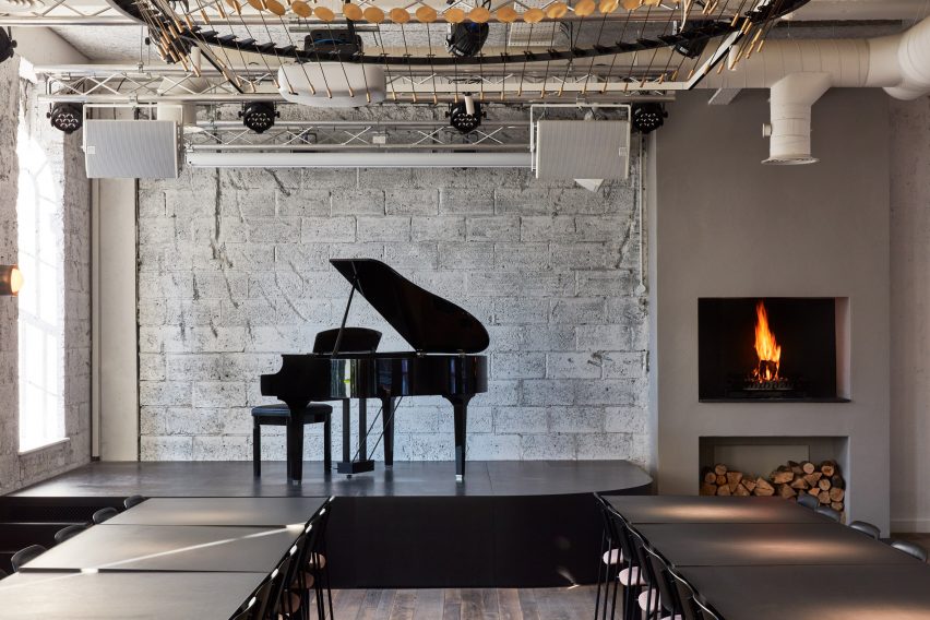Interiors of Kindred co-working space, designed by Studioshaw