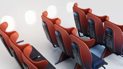 Layer's smart Move seating for Airbus adapts to the passengers needs