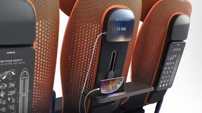 Layer's smart Move seating for Airbus adapts to the passengers needs
