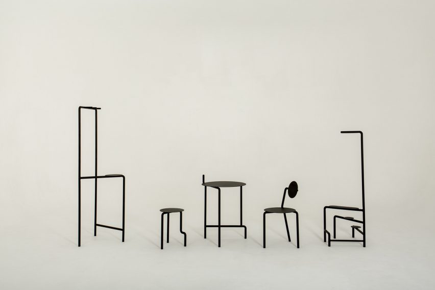 Pierre-Emmanuel Vandeputte Legs furniture
