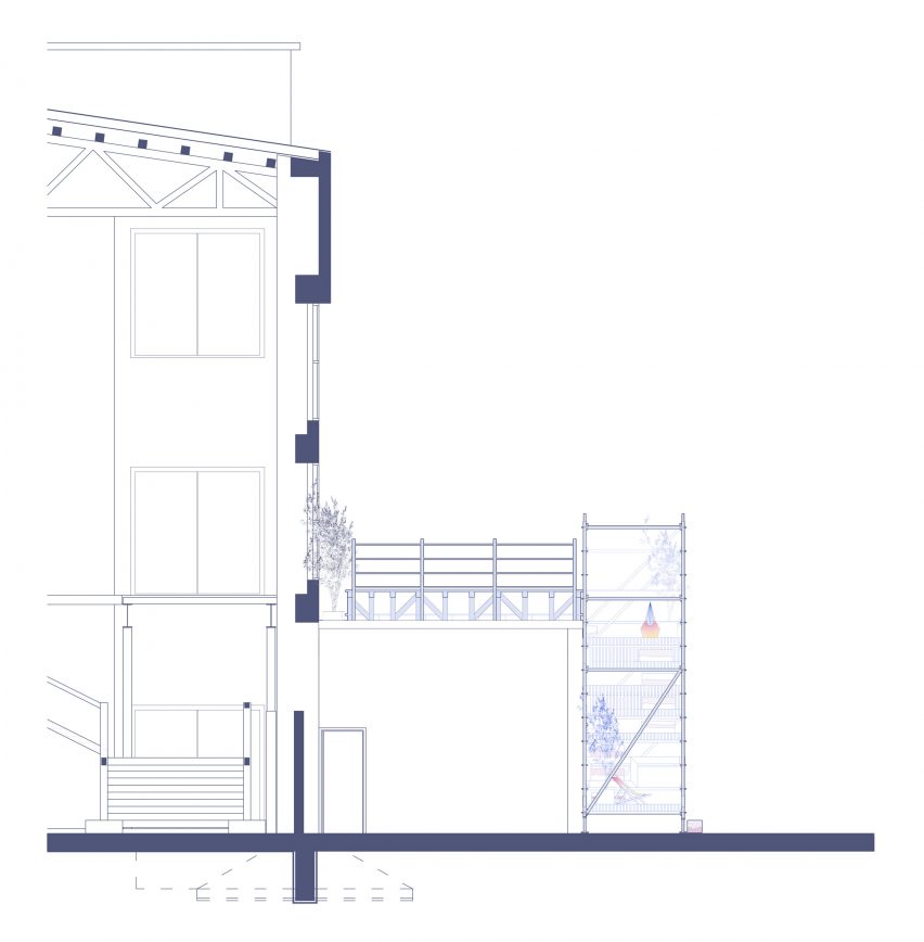 Level Up street pavilion by Brett Mahon, Joonas Parviainen, Saagar Tulshan, Shreyansh Sett and Vanja Borovic