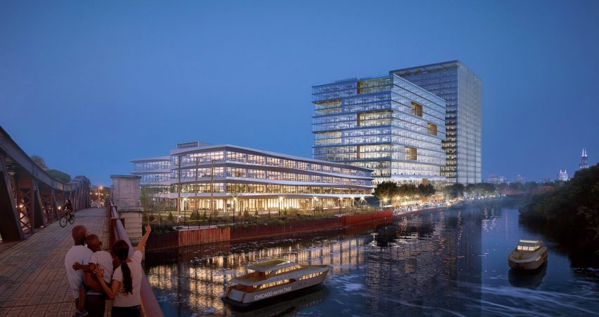 Lincoln Yards neighbourhood masterplan by SOM