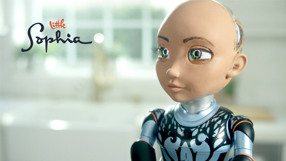 Little Sophia by Hanson Robotics