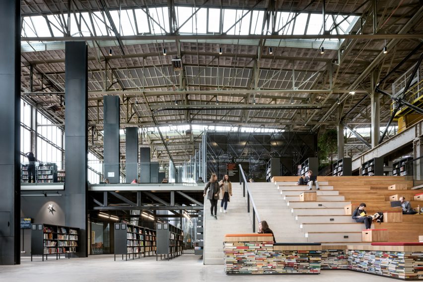 LocHal Public Library, designed by Civic Architects