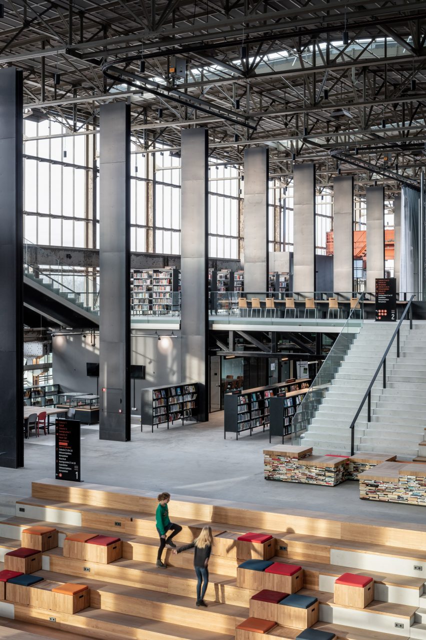 LocHal Public Library, designed by Civic Architects