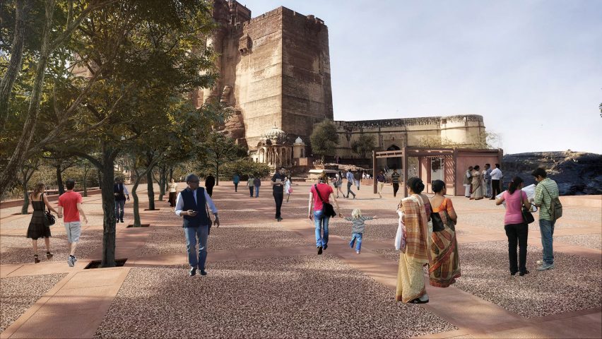 Mehrangarh Fort visitor centre by Studio Lotus