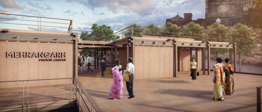 Mehrangarh Fort visitor centre by Studio Lotus