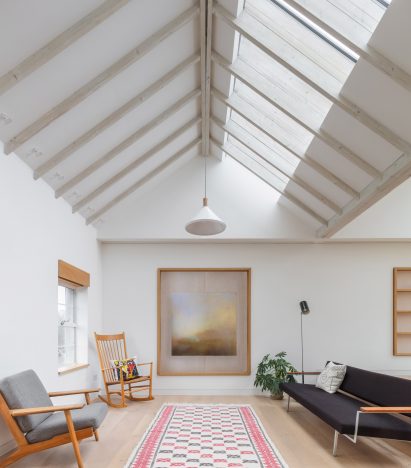 Interiors of Mile End Road apartment by Vine Architecture Studio