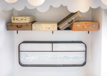 Milk Train ice cream parlour, designed by FormRoom