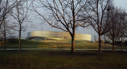 3XN designs arena for Munich Red Bulls and FC Bayern Munich in city's Olympic park