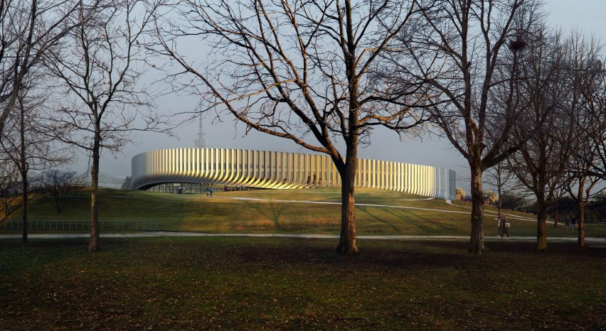 Munich Arena stadium by 3XN