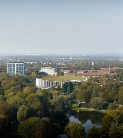 3XN designs arena for Munich Red Bulls and FC Bayern Munich in city's Olympic park