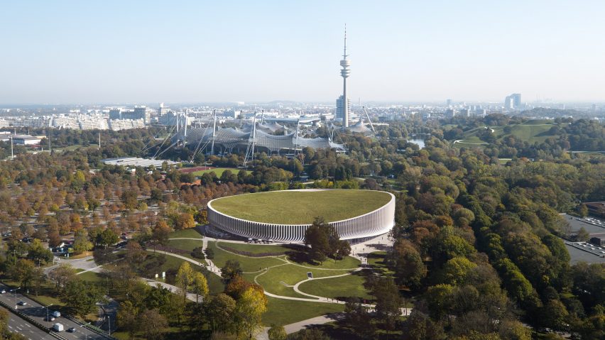 3XN designs arena for Munich Red Bulls and FC Bayern Munich in city's Olympic park