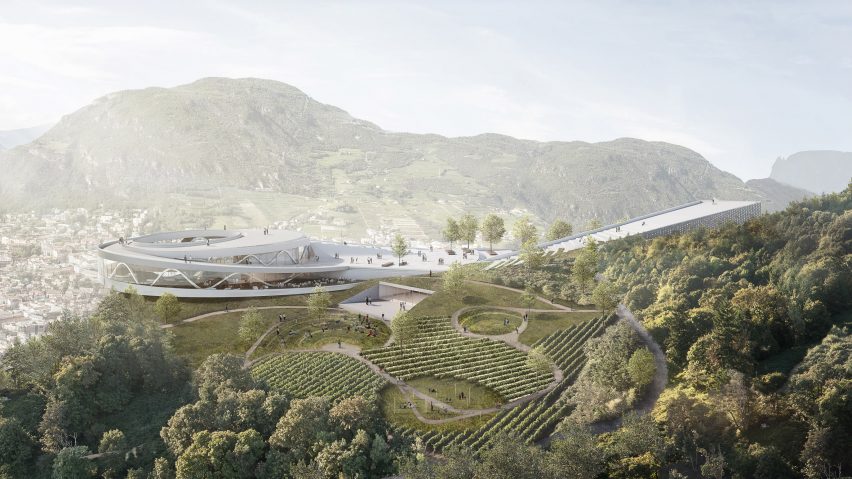 Visuals of Museum Quarter by Snøhetta in Bolzano, Italy