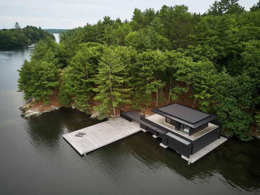 Muskoka Boathouse by Atelier Kastelic Buffey