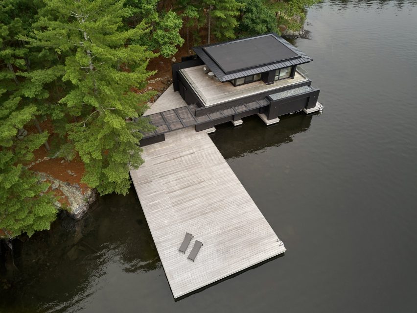 Muskoka Boathouse by Atelier Kastelic Buffey