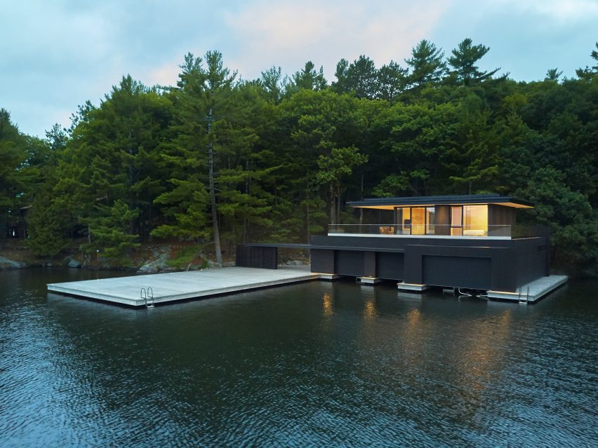 Muskoka Boathouse by Atelier Kastelic Buffey