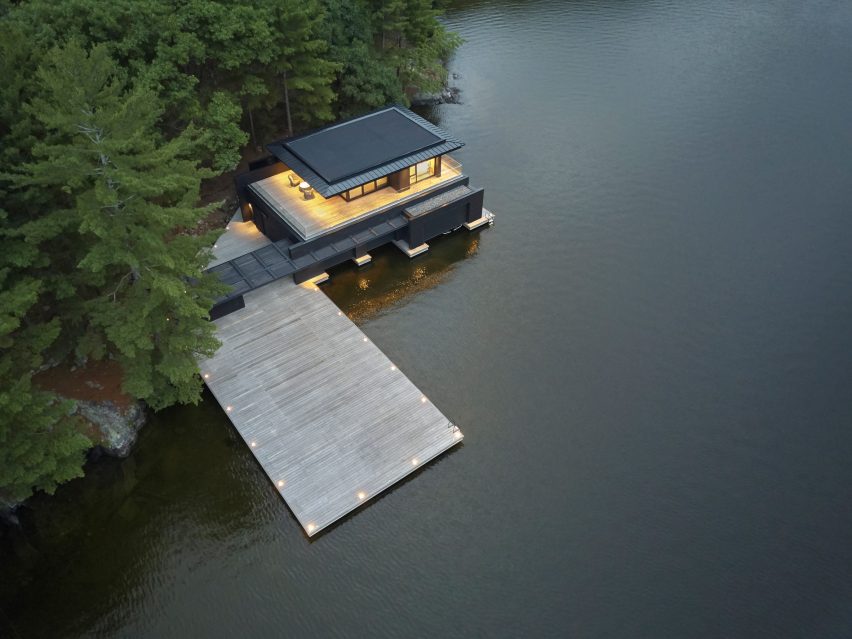 Muskoka Boathouse by Atelier Kastelic Buffey