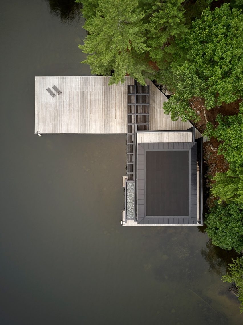 Muskoka Boathouse by Atelier Kastelic Buffey