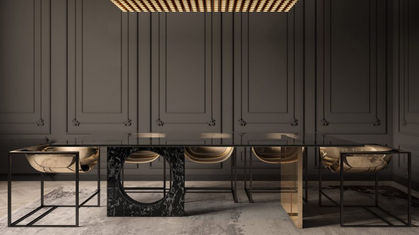 Nabil Issa debuts "minimalistic yet bold" furniture collection