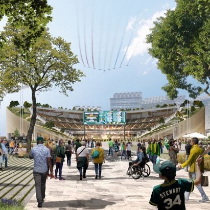 Oakland As redesign by BIG
