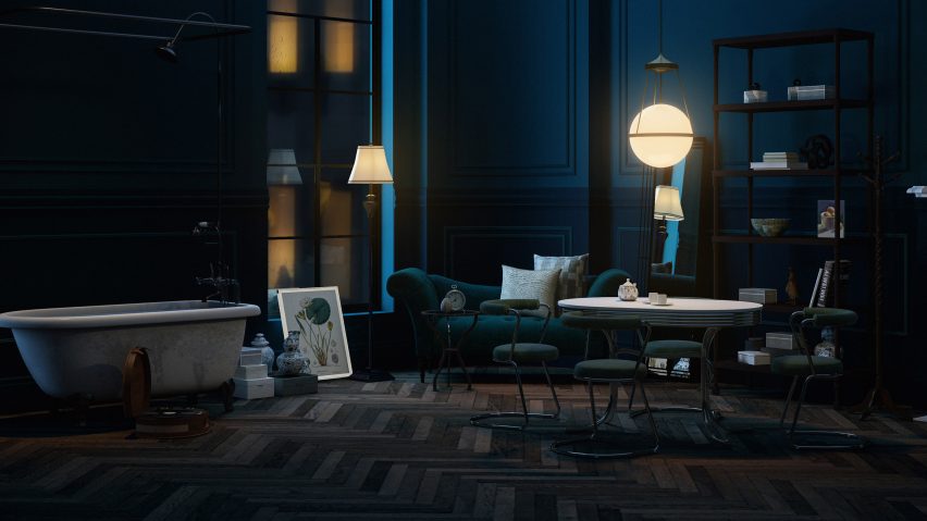 Oscars Best Picture winners renderings by Modsy
