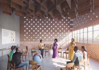 Panzi Hospital mother and baby unit concept by White Arkitekter