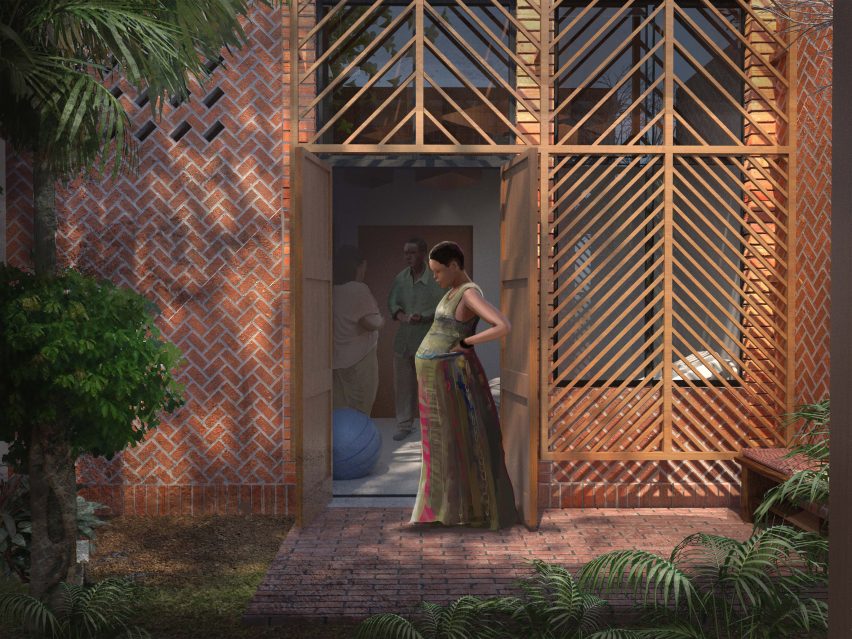 Panzi Hospital mother and baby unit concept by White Arkitekter