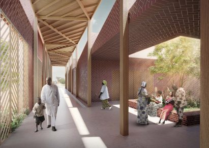 Panzi Hospital mother and baby unit concept by White Arkitekter