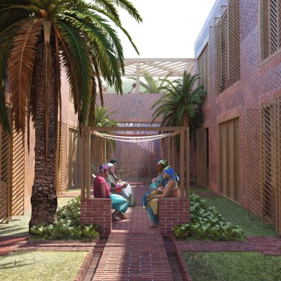 Panzi Hospital mother and baby unit concept by White Arkitekter