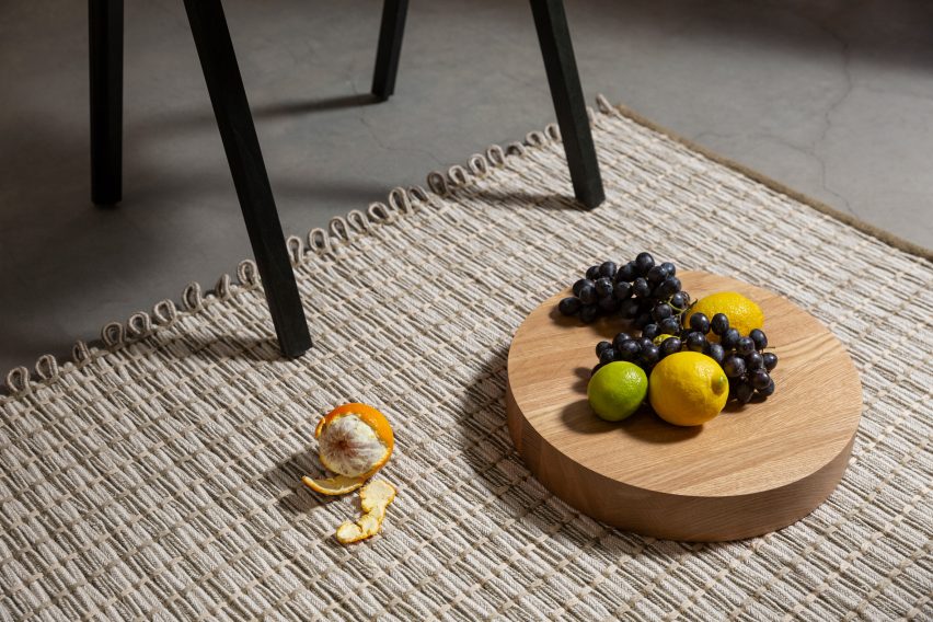 Pauline Deltour Hem rugs at Stockholm Design Week