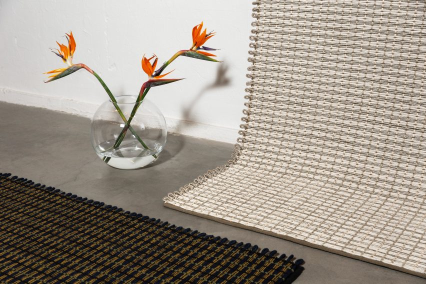 Pauline Deltour Hem rugs at Stockholm Design Week